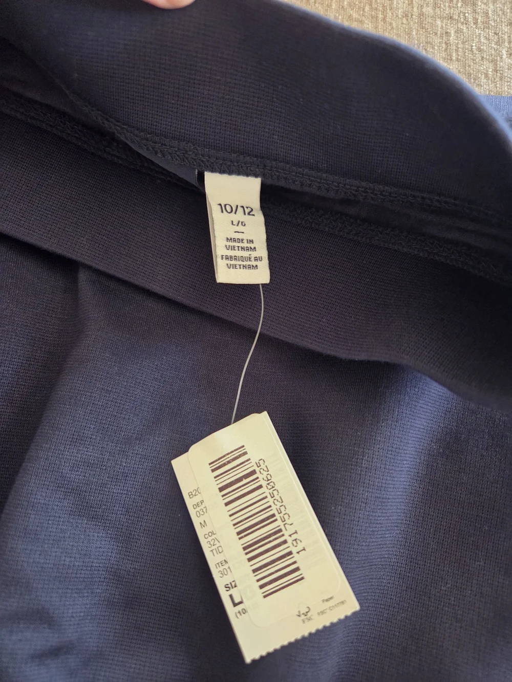 The Childrens Place soft navy